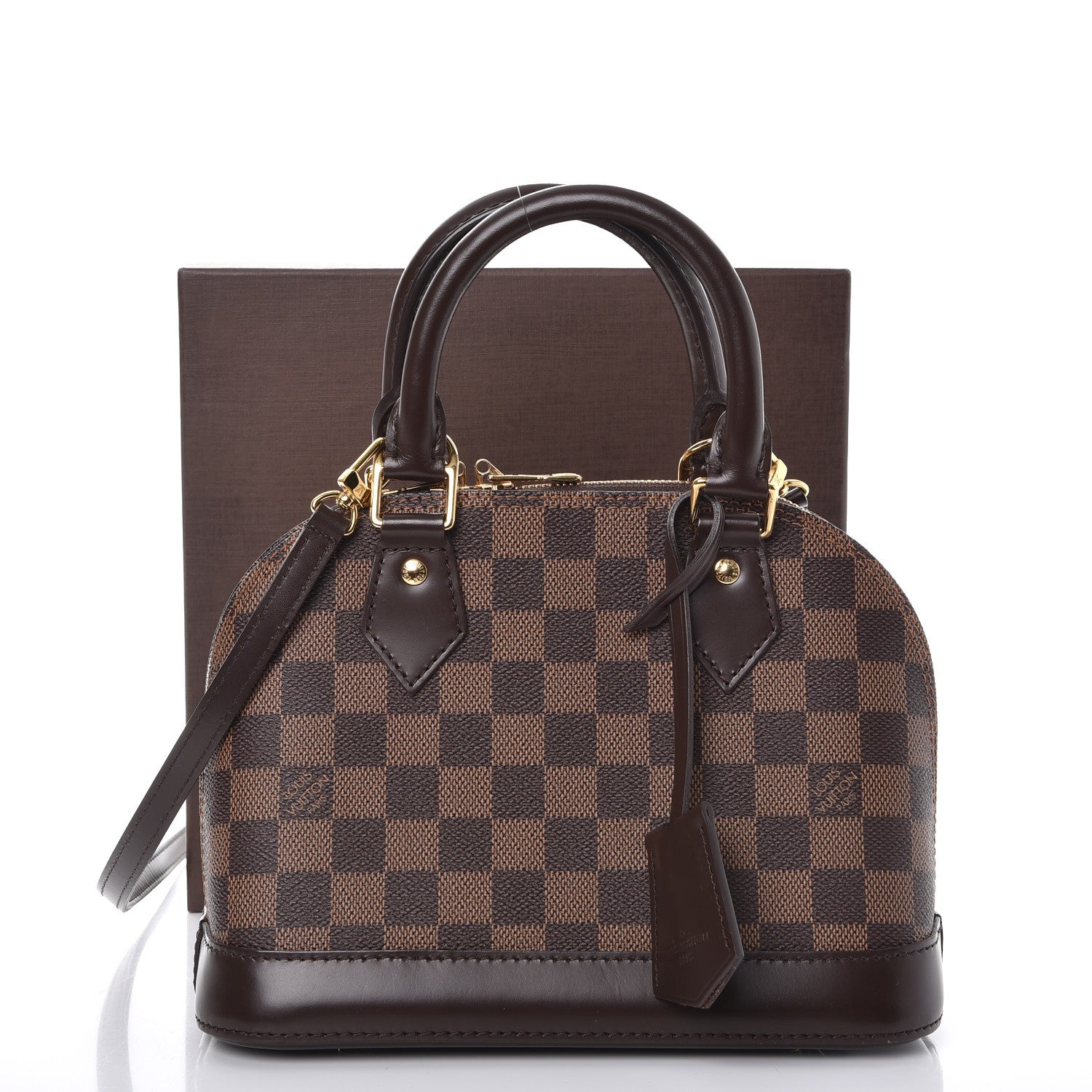 Louis Vuitton Damier Ebene Alma BB 8 of 8