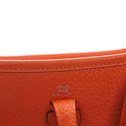 Hermes Taurillon Clemence Amazone Evelyne TPM Feu 6 of 8
