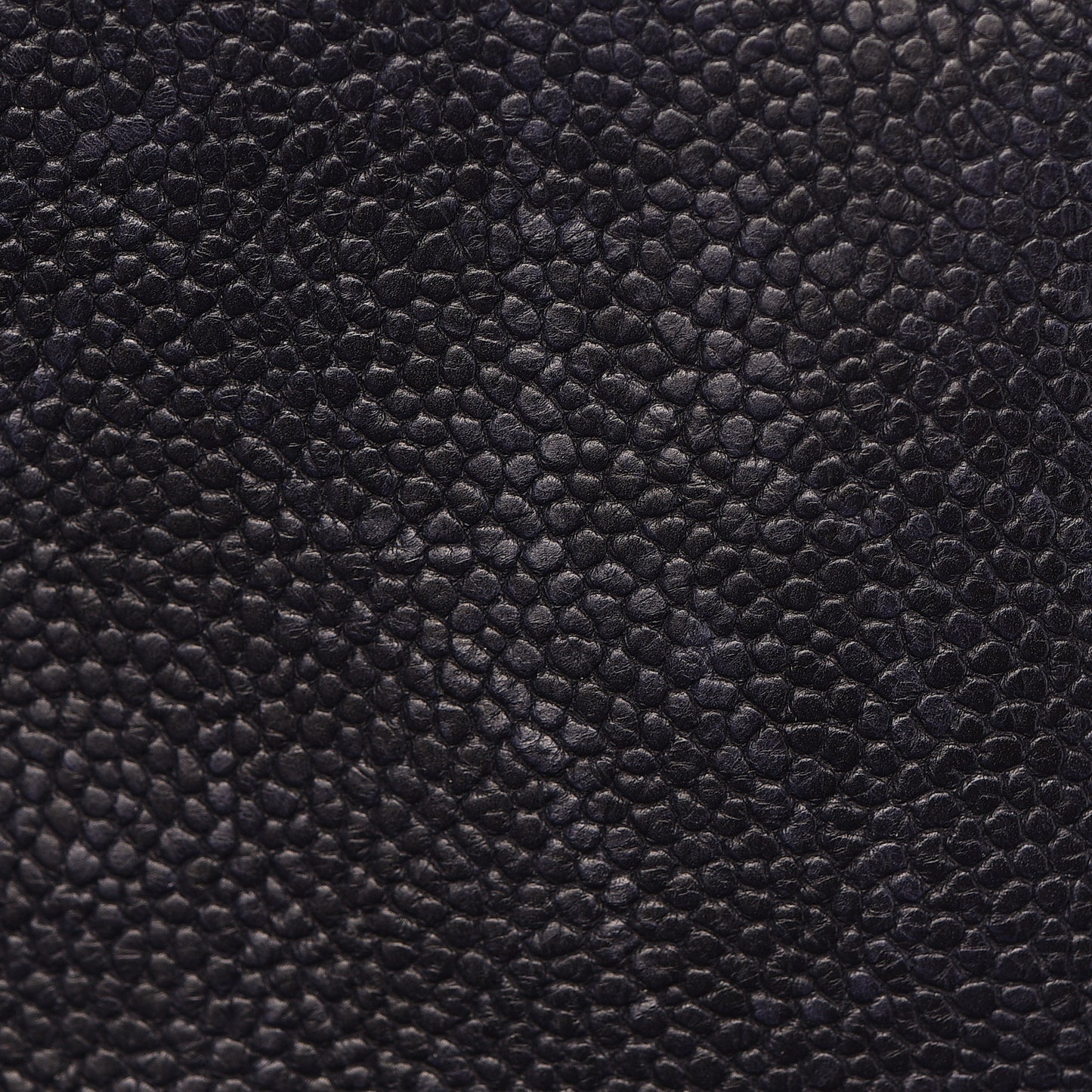 Caviar Quilted Large French Riviera Flap Dark Navy Blue