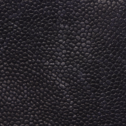 Chanel Caviar Quilted Large French Riviera Flap Dark Navy Blue 11 of 15