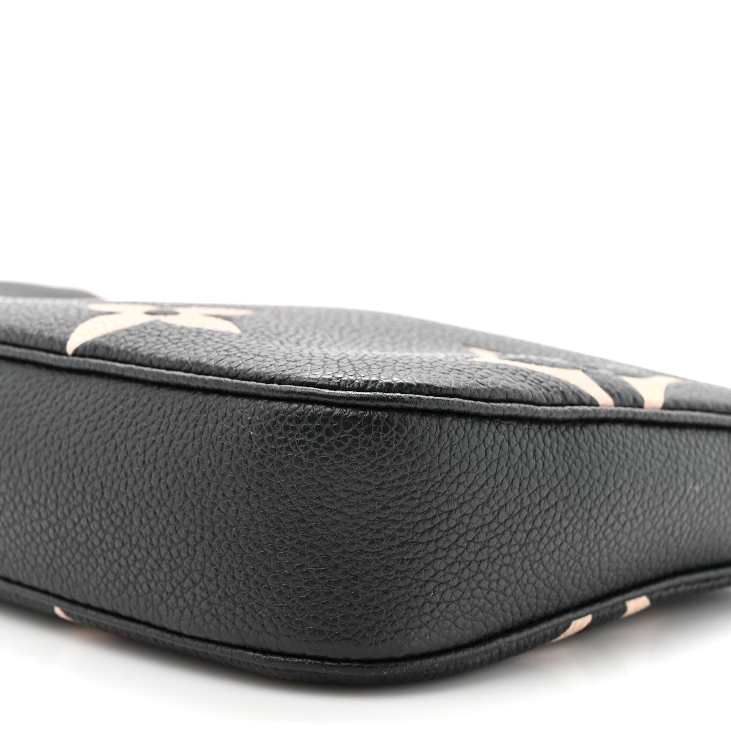 Louis Vuitton Empreinte Monogram Giant Multi Pochette Accessories Large Pochette Black Beige 8 of 11