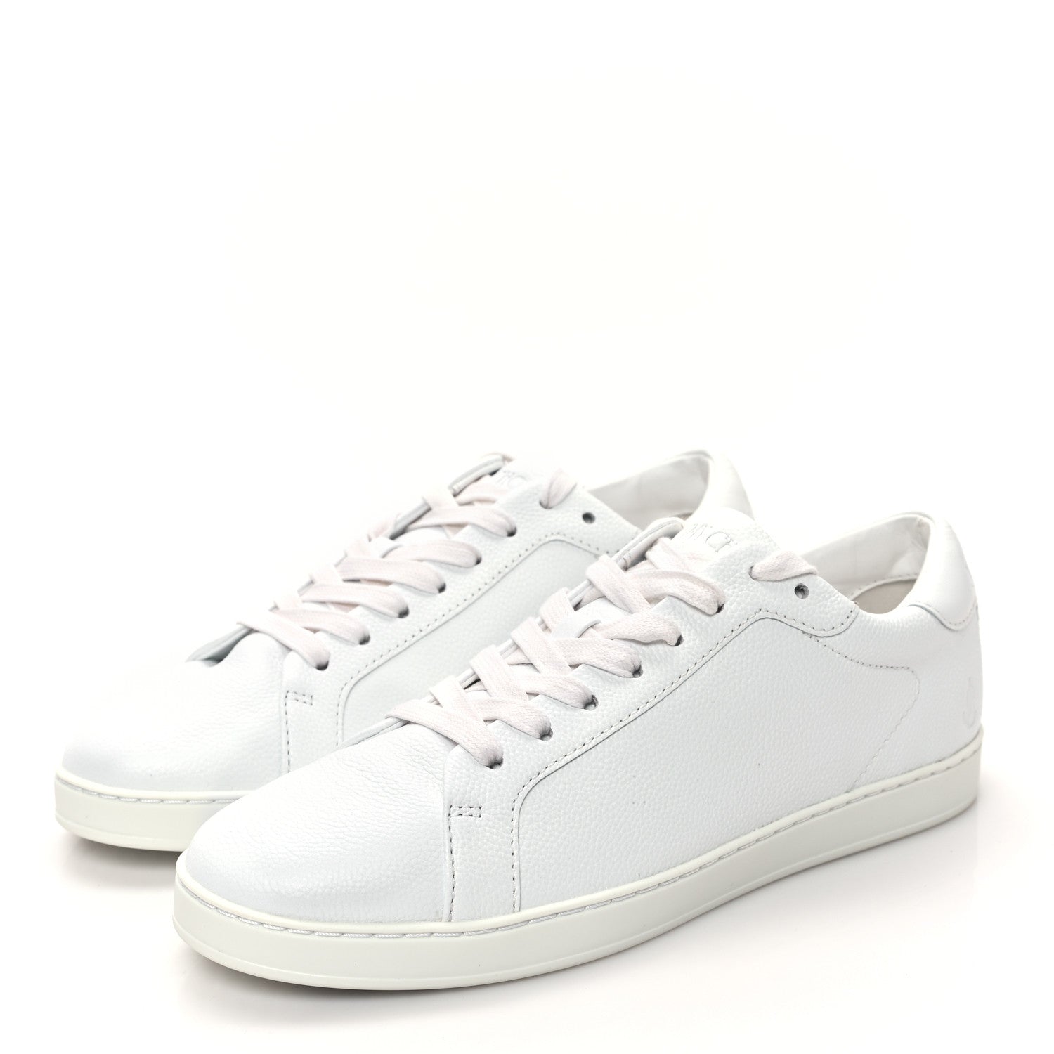 Jimmy Choo Calfskin Kai Sneakers 39.5 White 3 of 8