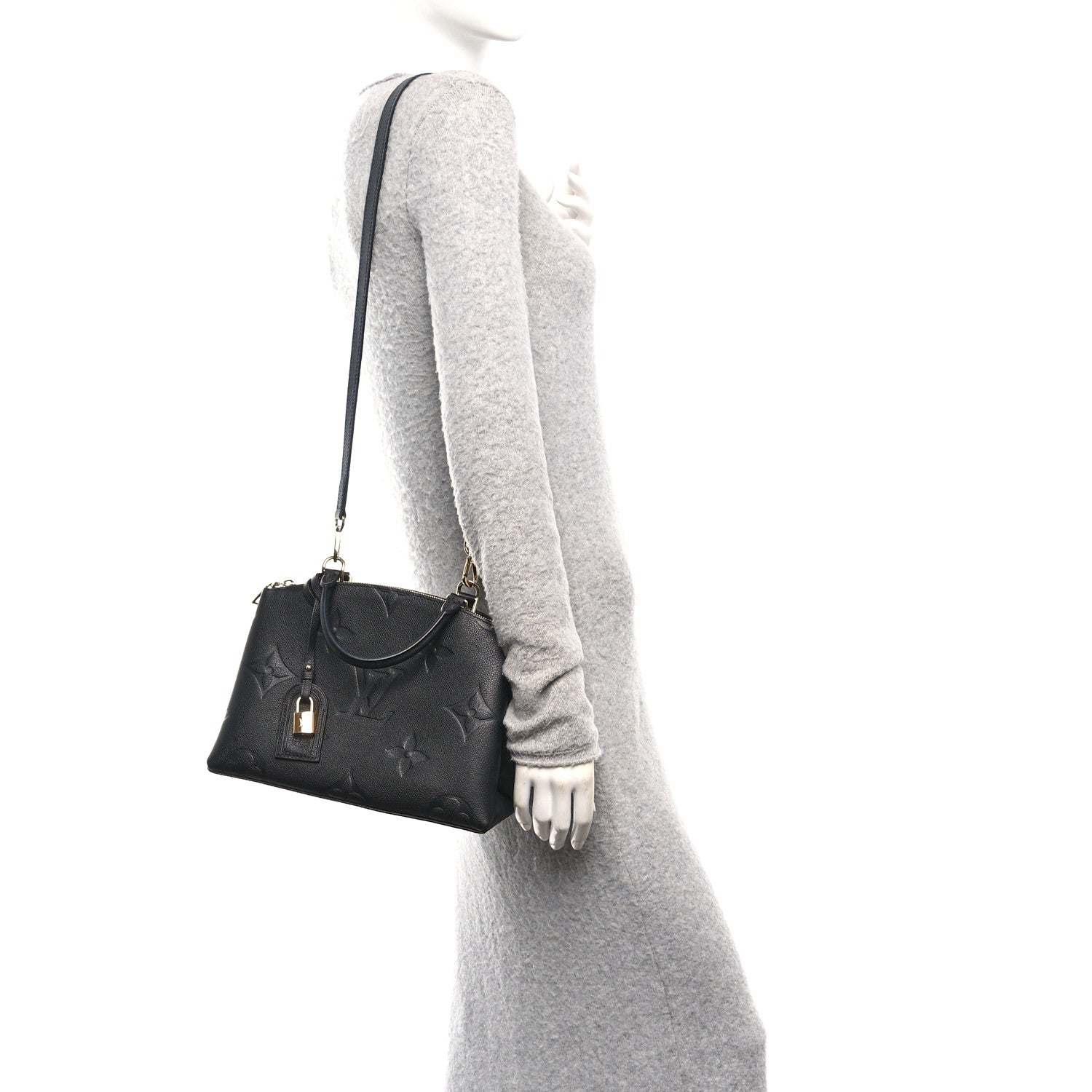 Louis Vuitton Empreinte Monogram Giant Petit Palais Black 2 of 9