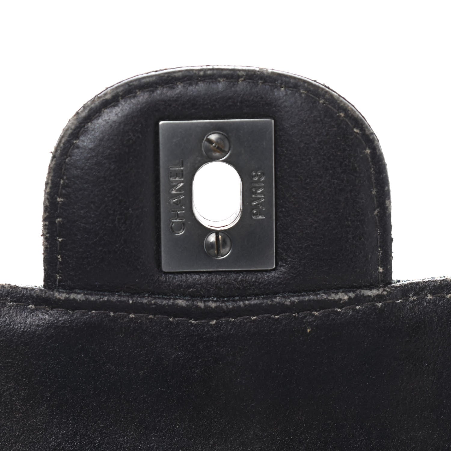 Chanel Denim Chocolate Bar Quilted Flap 13 of 18