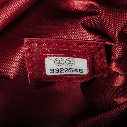 Chanel Caviar CC Stitched Tote Red 7 of 7