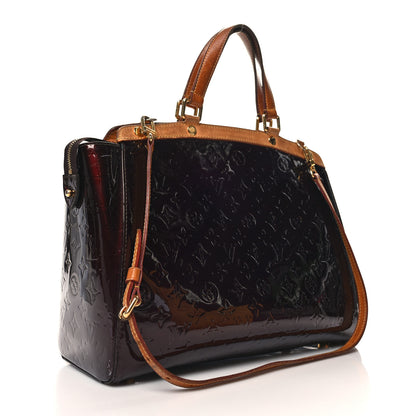 Louis Vuitton LOUIS VUITTON Vernis Brea GM Amarante 3 of 13