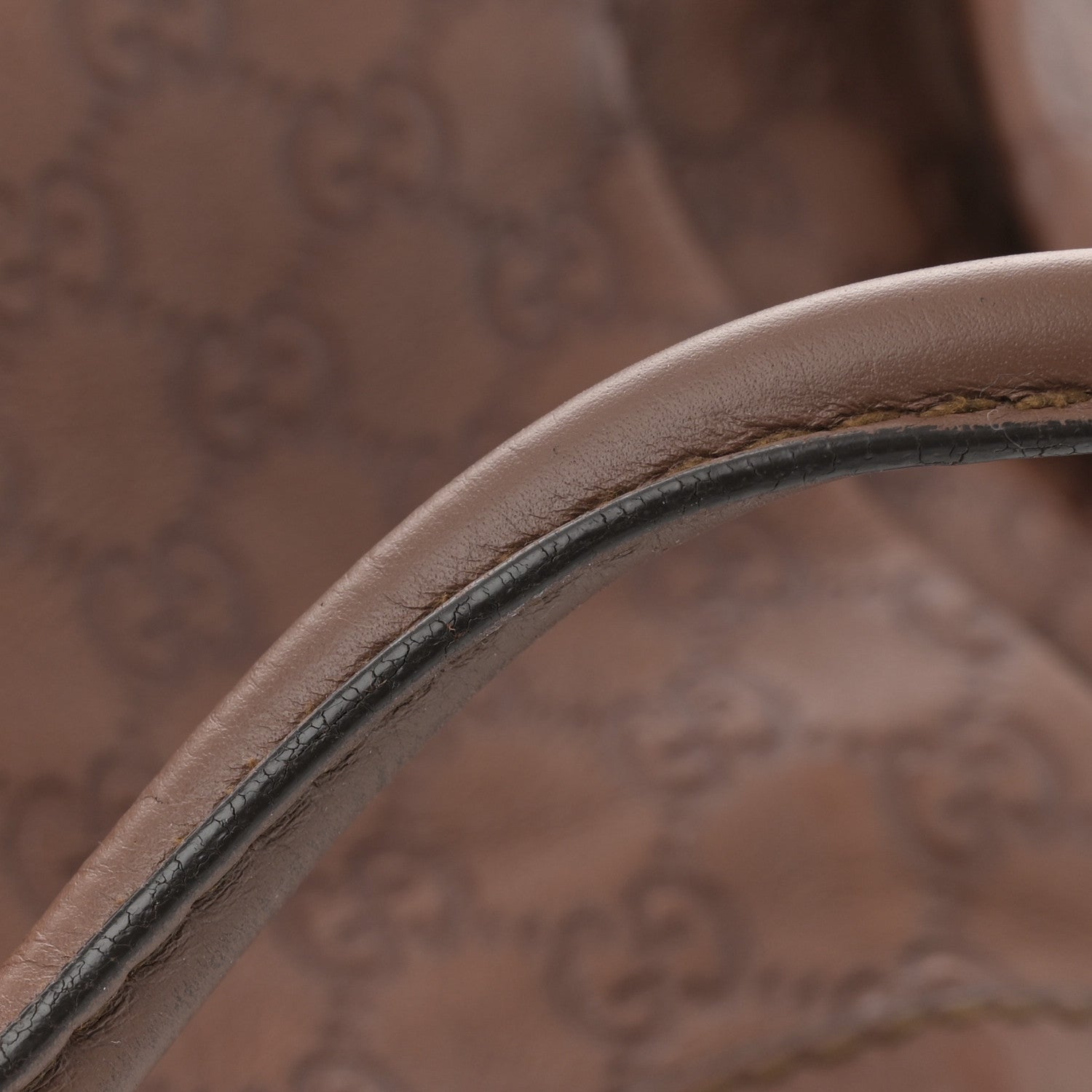 Gucci Guccissima Signature Large Sukey Tote Brown 35 of 35