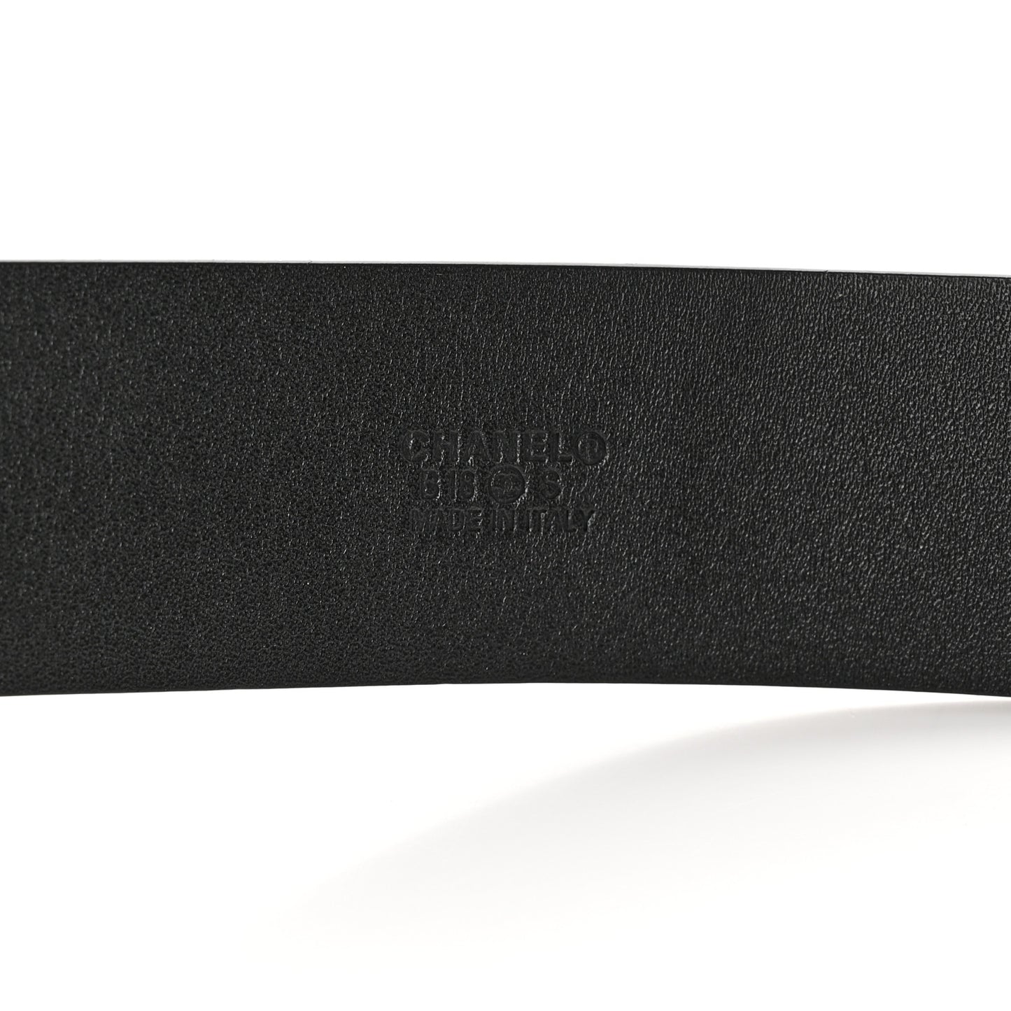Lambskin CC Chain Belt 85 34 Black