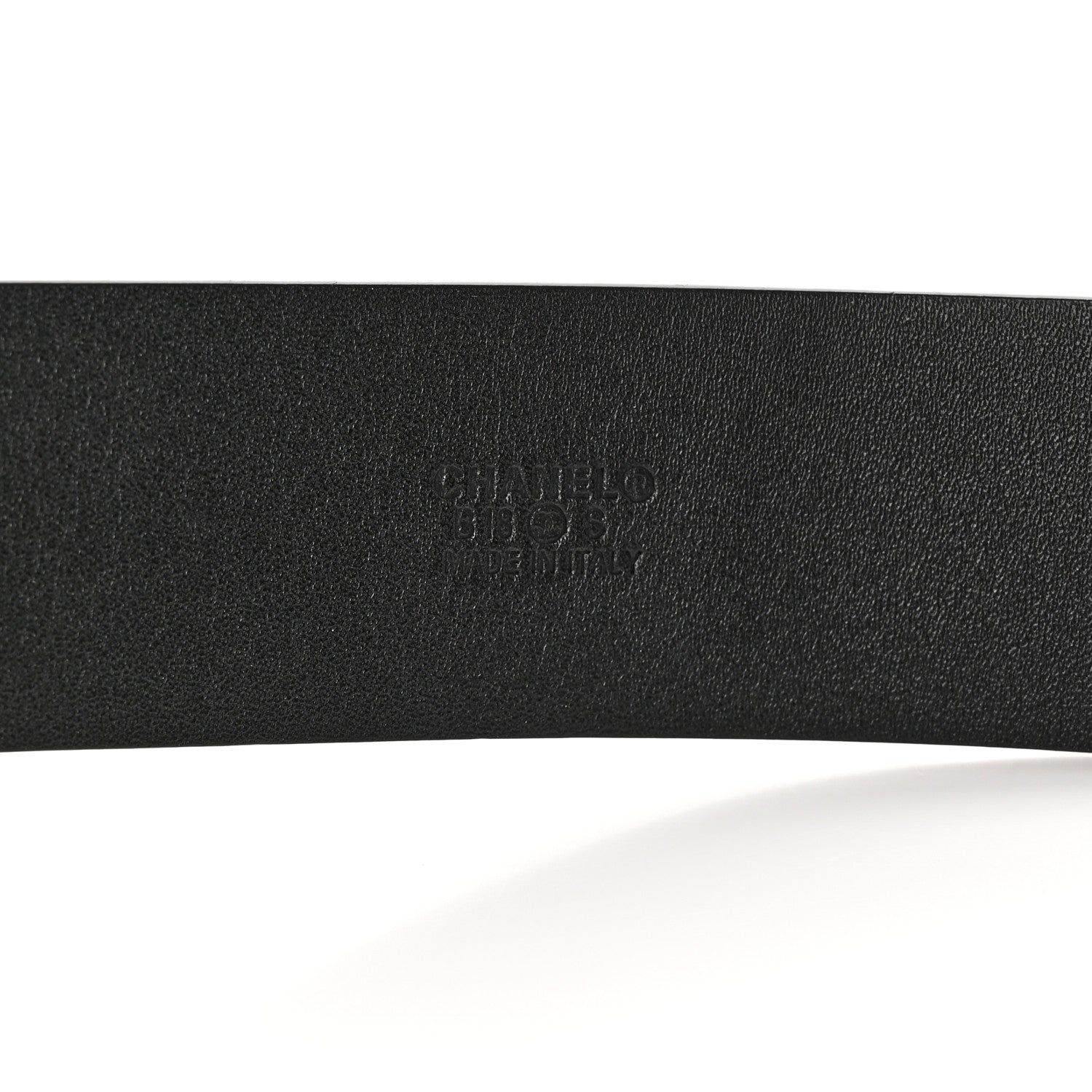 Chanel Lambskin CC Chain Belt 85 34 Black 5 of 9