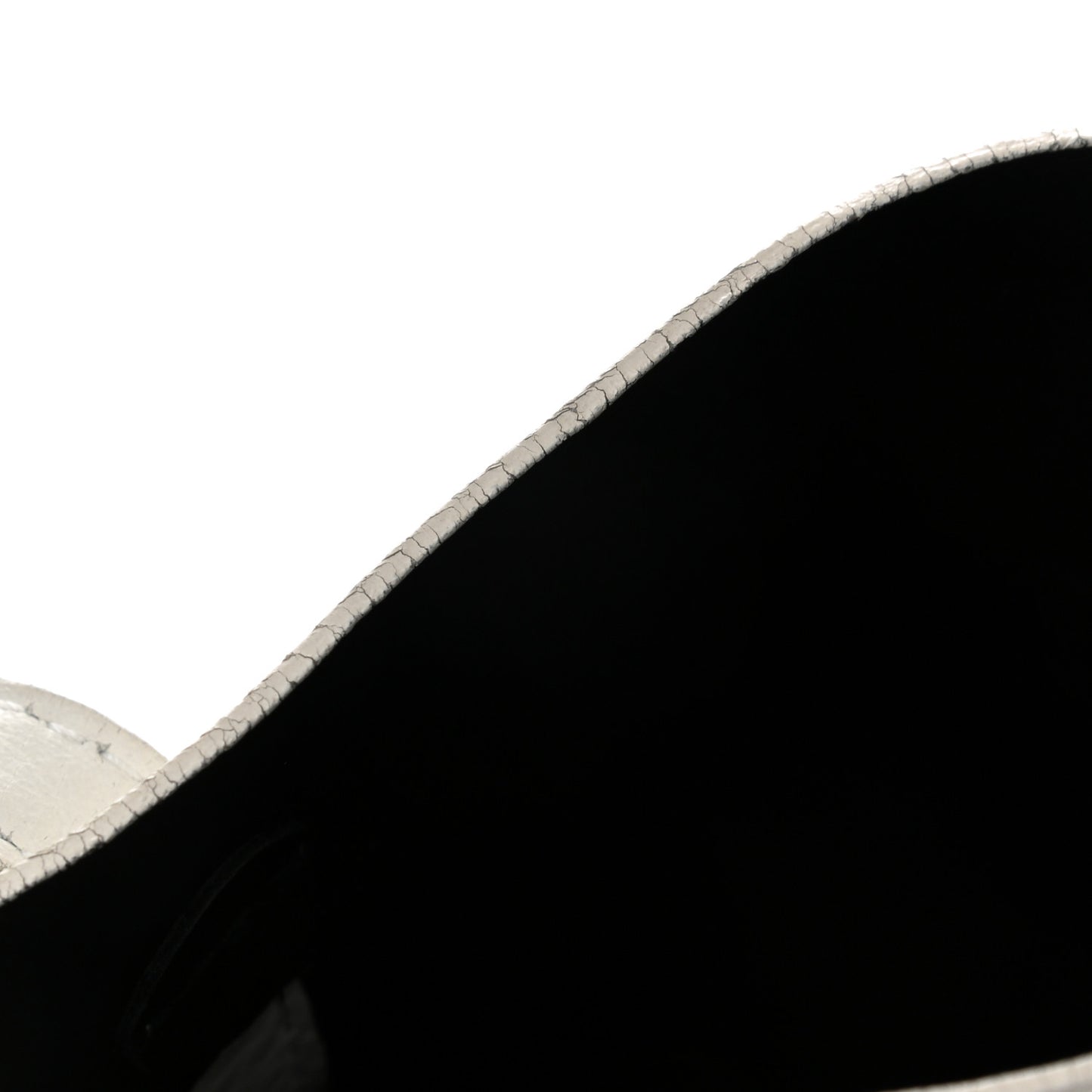 Calfskin Logo Strap Small Everyday Tote White Black