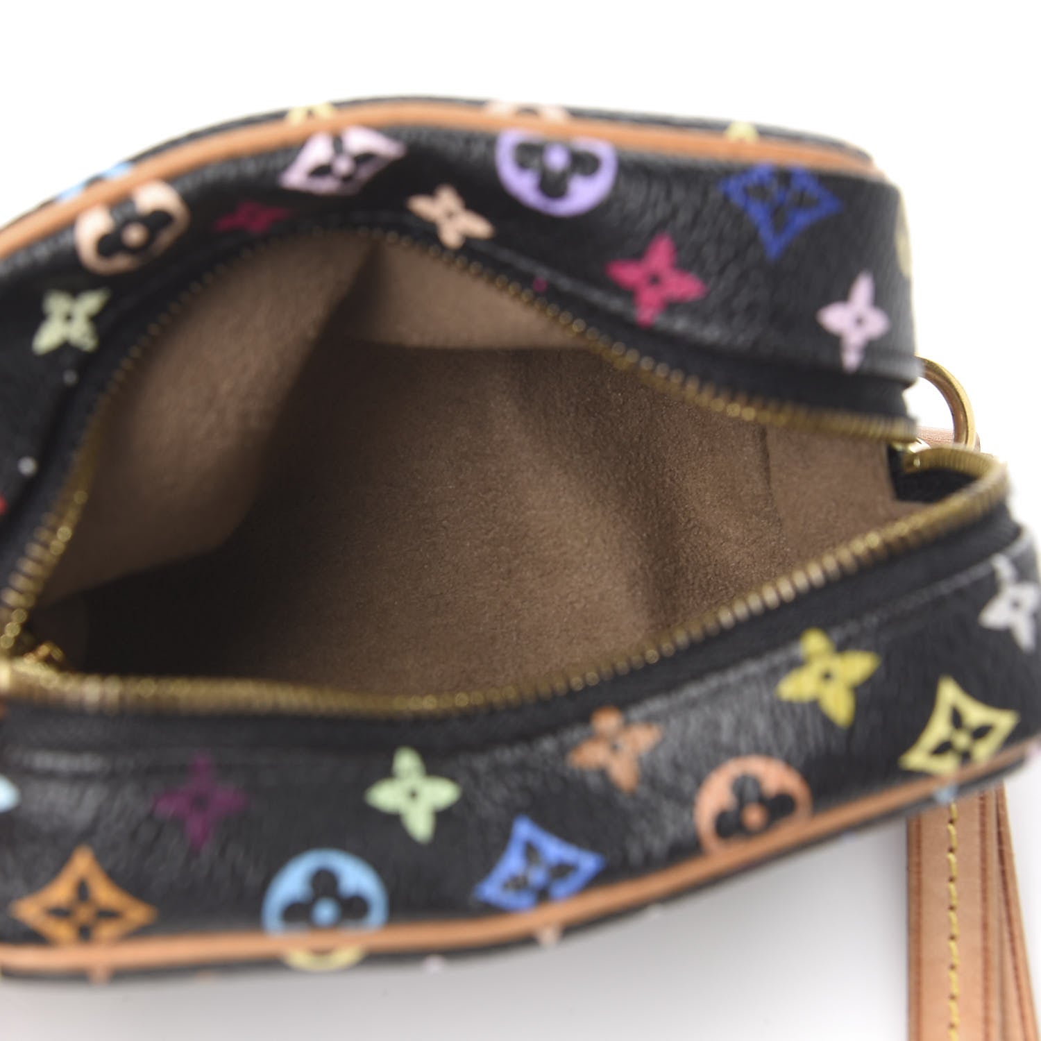 Louis Vuitton Monogram Multicolor Trousse Wapity Black 4 of 5