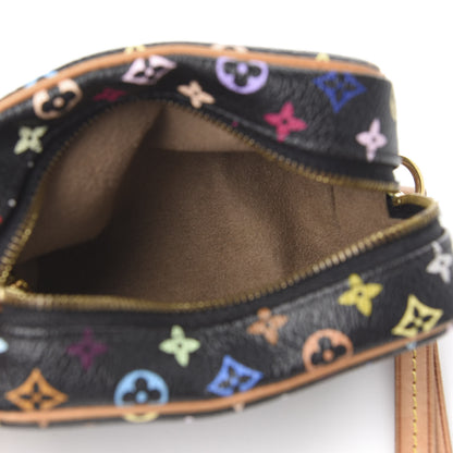 Louis Vuitton Monogram Multicolor Trousse Wapity Black 4 of 5