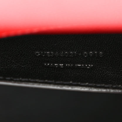 Saint Laurent Grain De Poudre Medium Monogram Kate Satchel Red 7 of 12