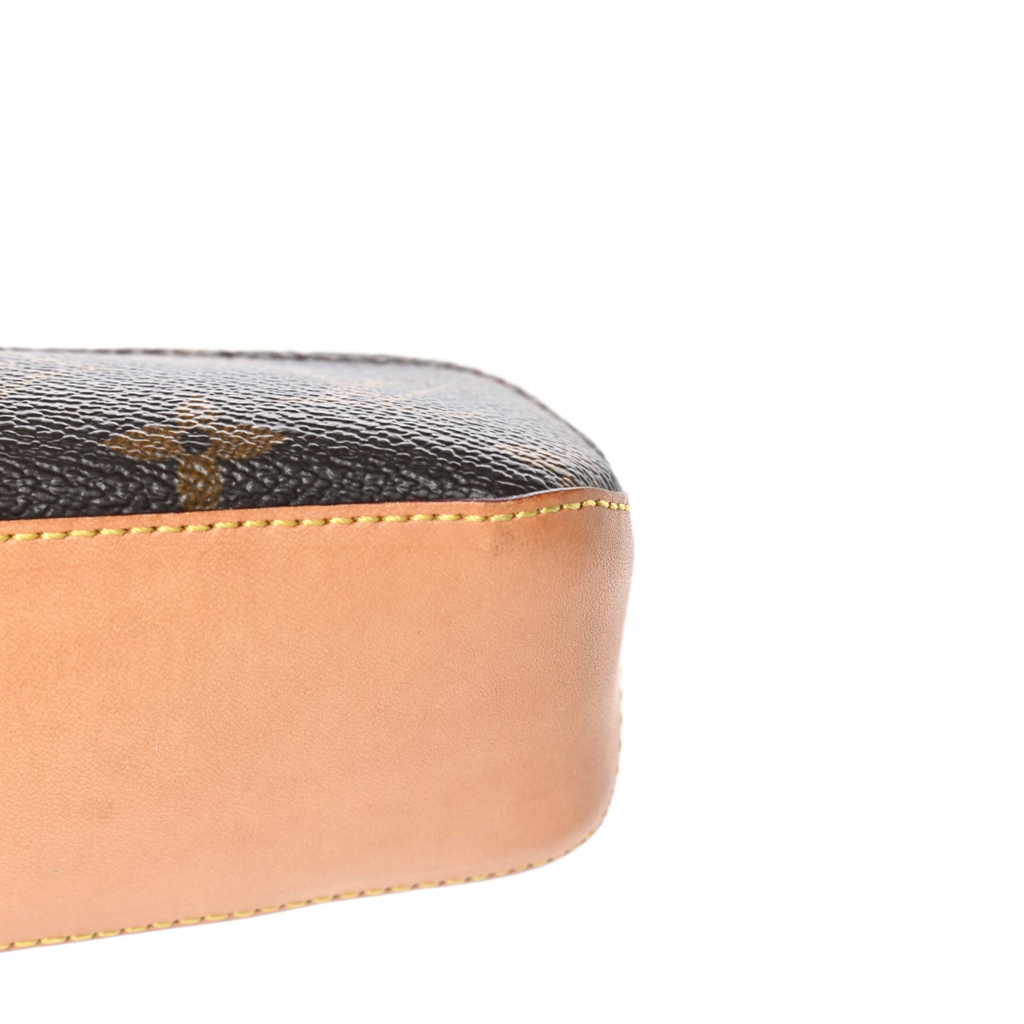 Monogram Elizabeth Pencil Pouch Black