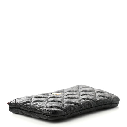 Chanel Caviar Quilted Small Cosmetic Case Black 4 of 8