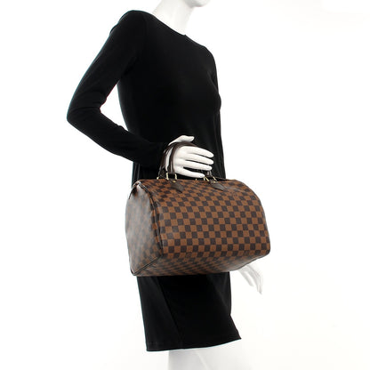 Louis Vuitton Damier Ebene Speedy 30 2 of 12