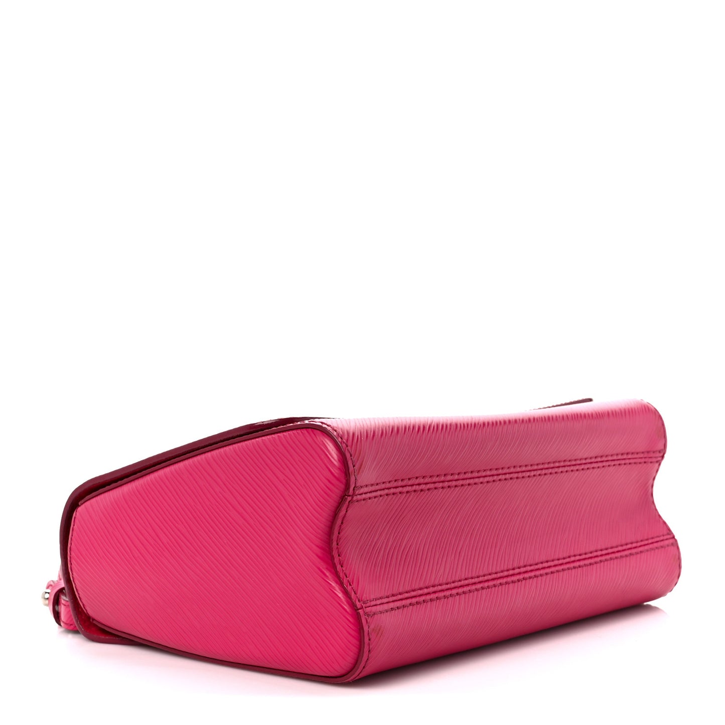 Epi Twist Shoulder Bag MM Hot Pink