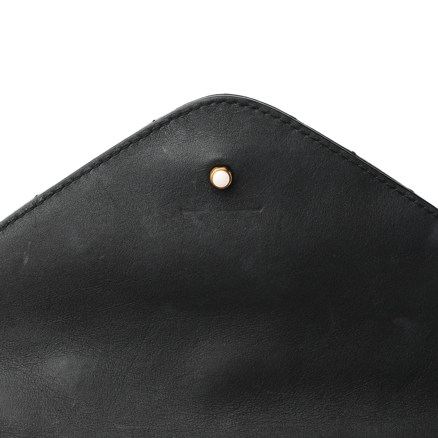 Louis Vuitton Calfskin Embroidered New Wave Chain MM Black 11 of 15