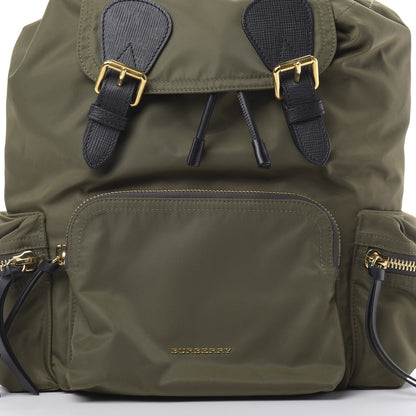 Burberry Nylon Medium Rucksack Backpack Green 7 of 9