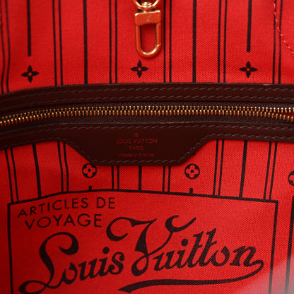 Louis Vuitton Damier Ebene Neverfull MM 6 of 11