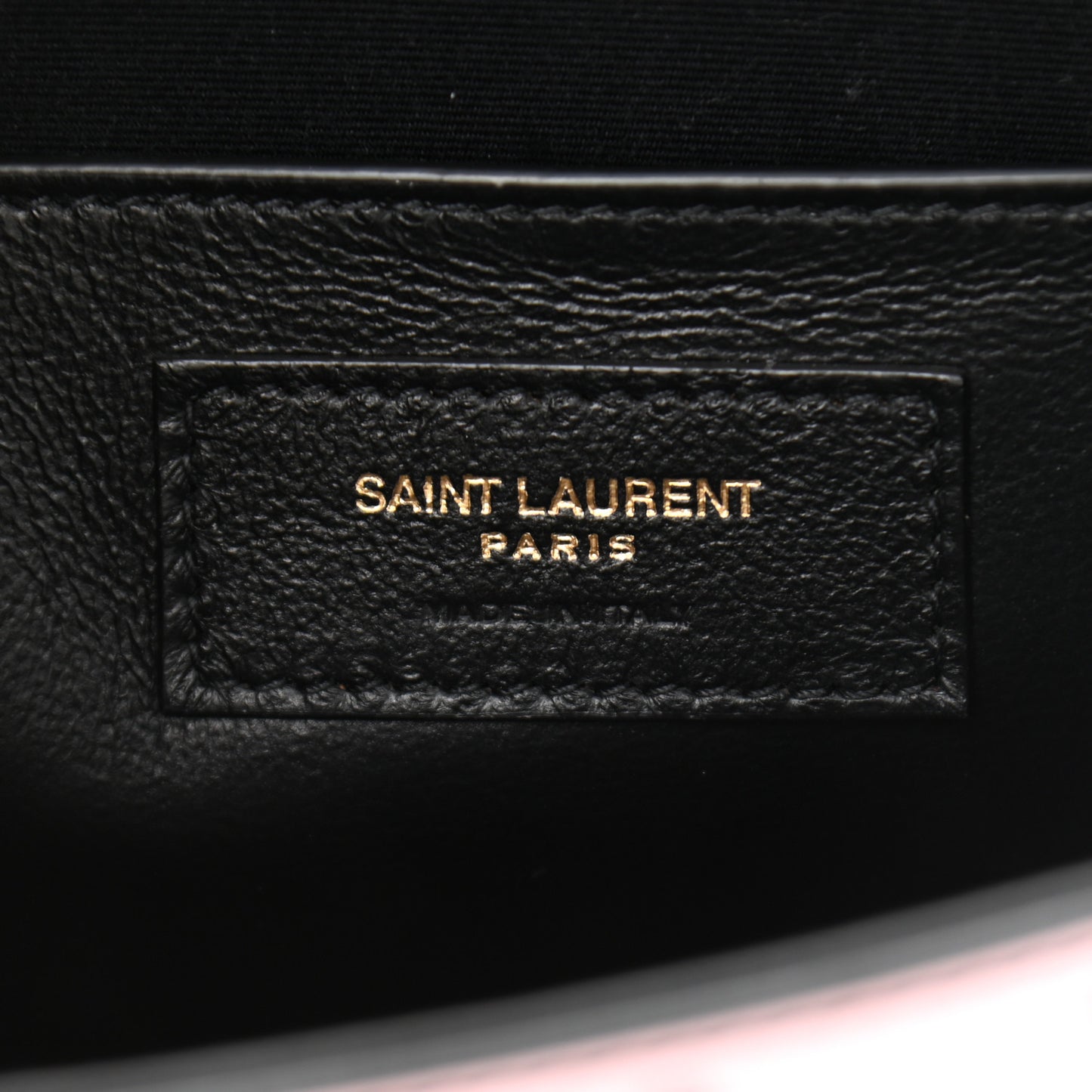 Calfskin Polka Dot Small Monogram Kate Satchel Rose Black