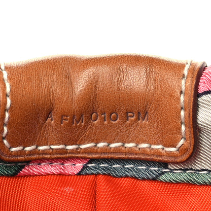 Hermes Silk On A Summer Day Fourbi 20 PM Pouch Tosca Bleu Paon 7 of 10
