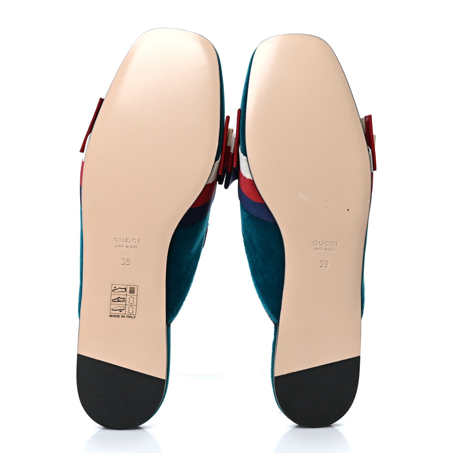 Softy Velvet Sylvie Bow Slippers 39 Pavone