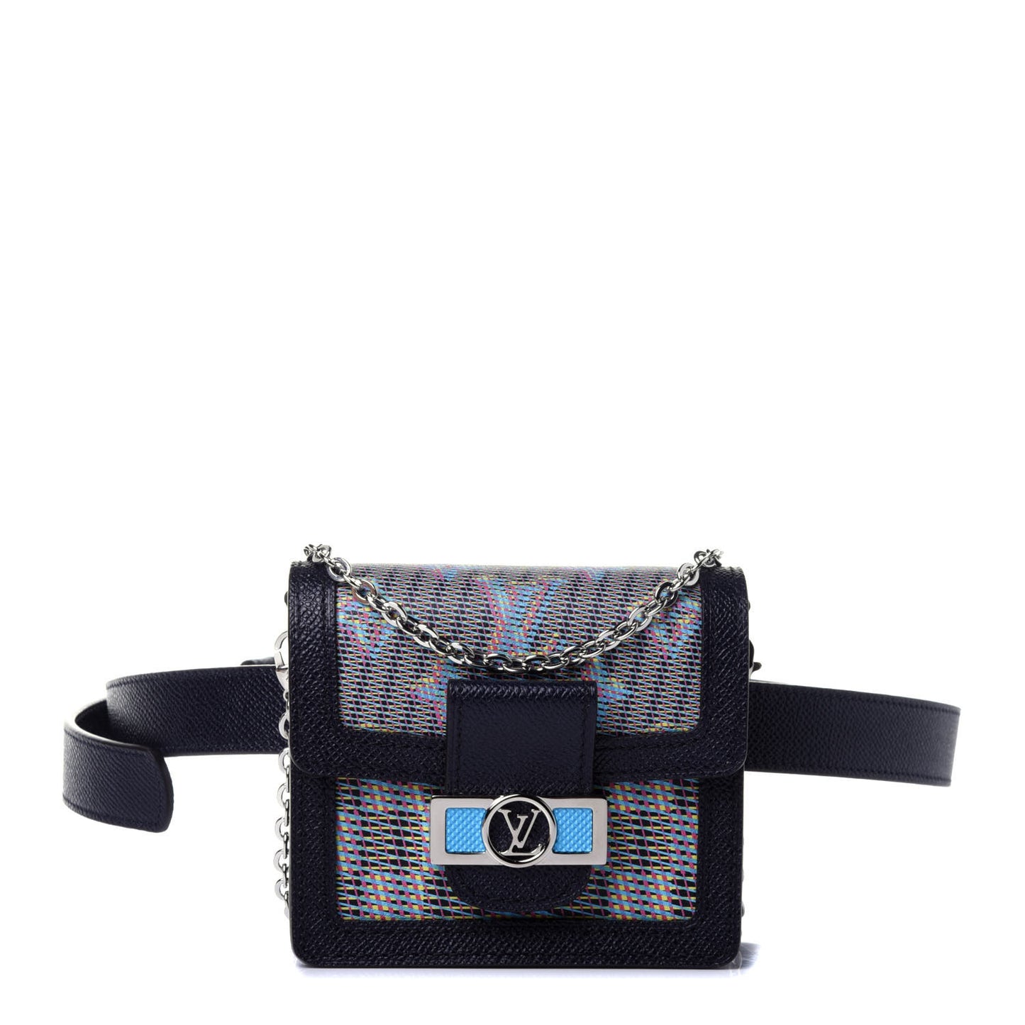 Monogram LV Pop Bumbag Dauphine BB Blue