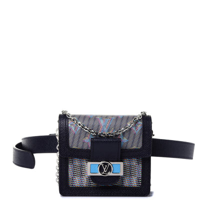 Louis Vuitton Monogram LV Pop Bumbag Dauphine BB Blue 1 of 11