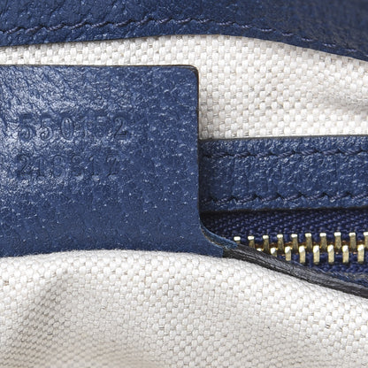 Gucci Canvas Flora Medium Jackie Hobo Blue Agata 8 of 8