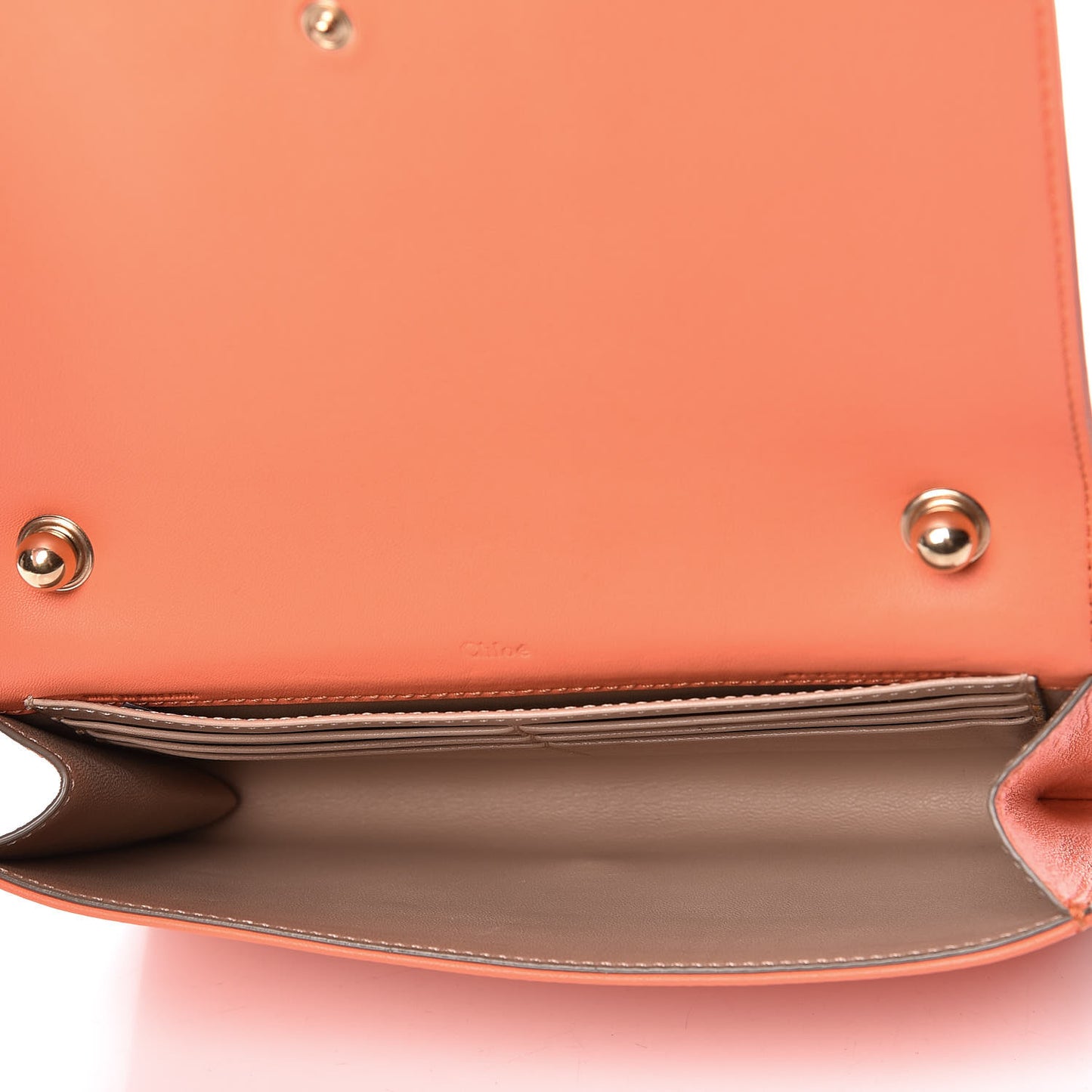 Lambskin Bow Wallet On Chain