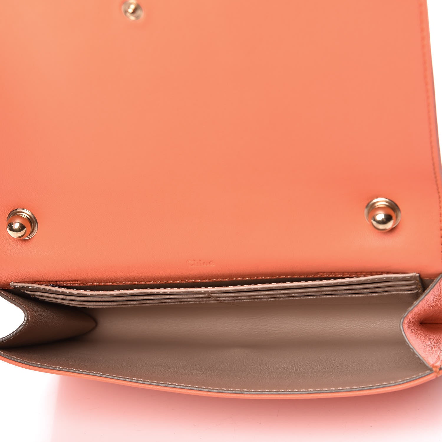 Chloe Lambskin Bow Wallet On Chain 5 of 11