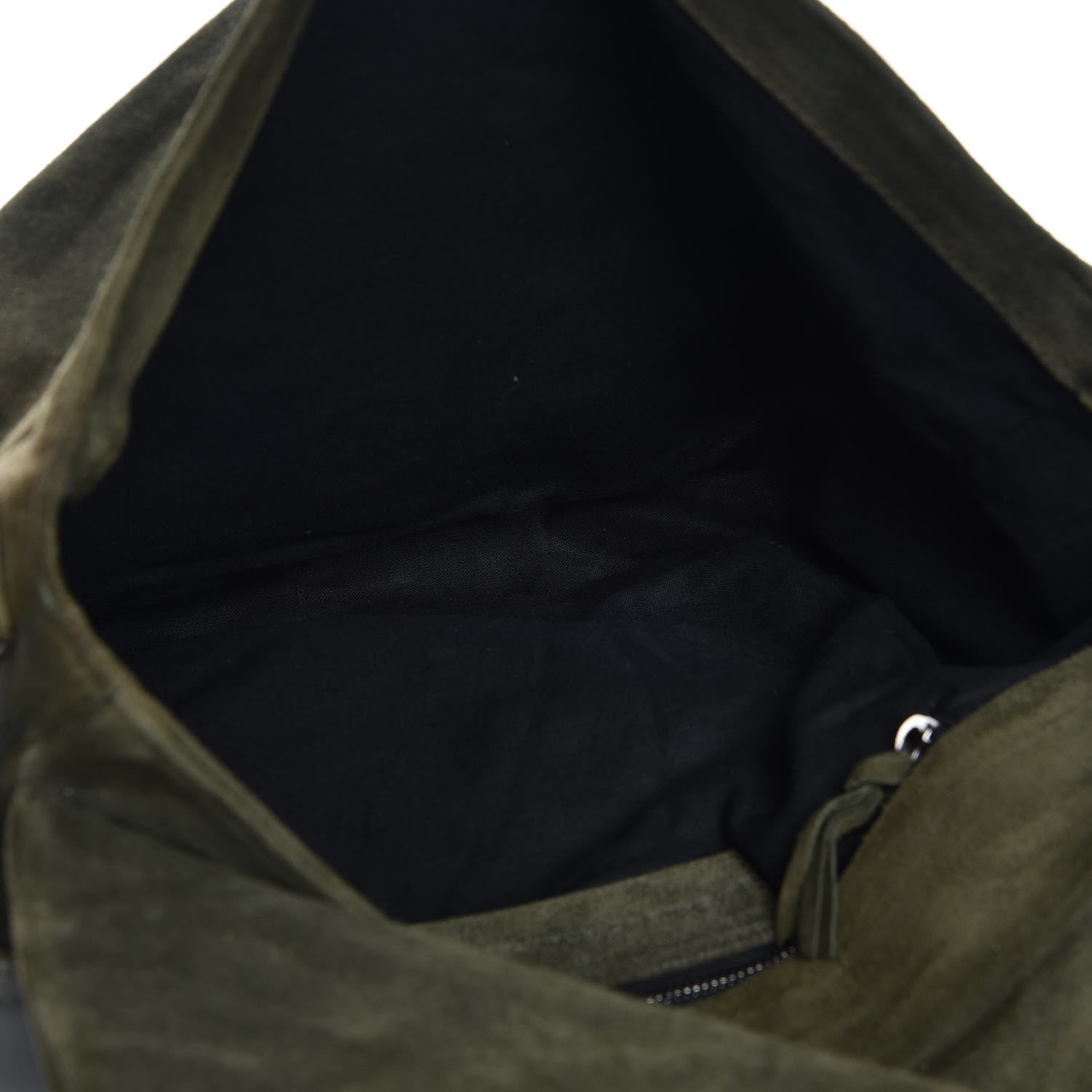 Balenciaga Suede Baby Daim Folk Messenger Green 5 of 10