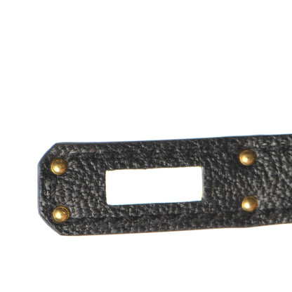 Hermes Chevre Chandra Mini Kelly Sellier 20 Black 19 of 27