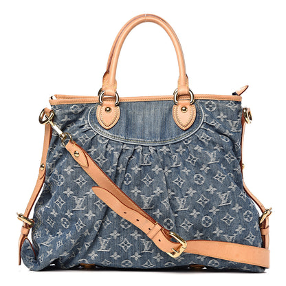 Louis Vuitton Denim Neo Cabby GM Blue 1 of 18