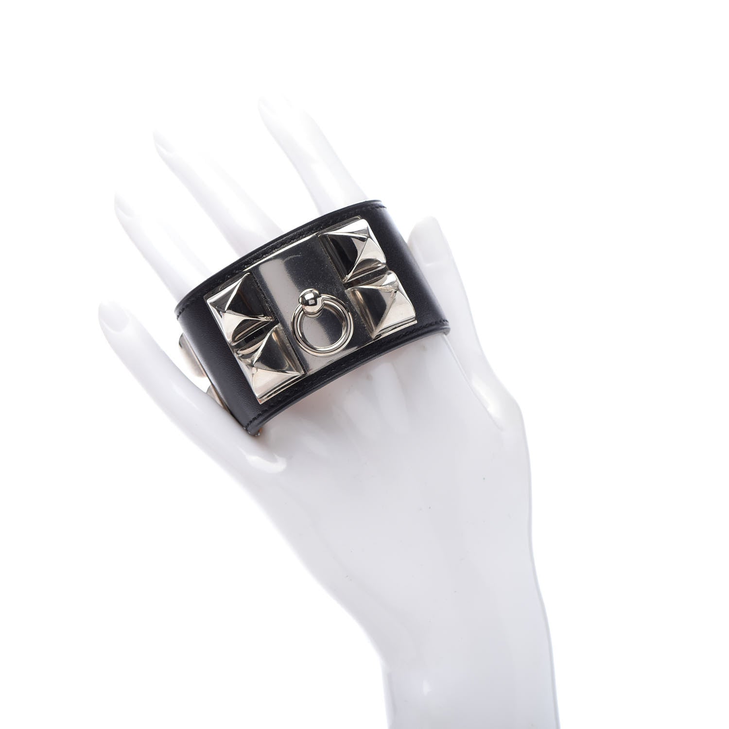 Hermes Chamonix Collier de Chien CDC Bracelet S Black 2 of 10
