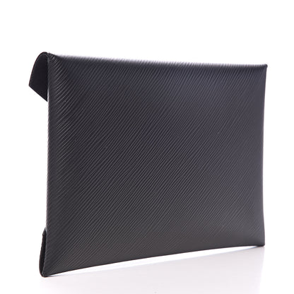 Louis Vuitton Epi Kirigami Pochette Set Black Silver Rose Ballerine 3 of 7