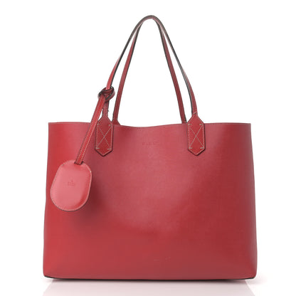 Gucci GG Supreme Medium Reversible Tote Beige Red 3 of 23