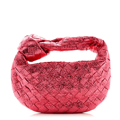 Bottega Veneta Metallic Nappa Intrecciato Mini Jodie Lollipop 1 of 12