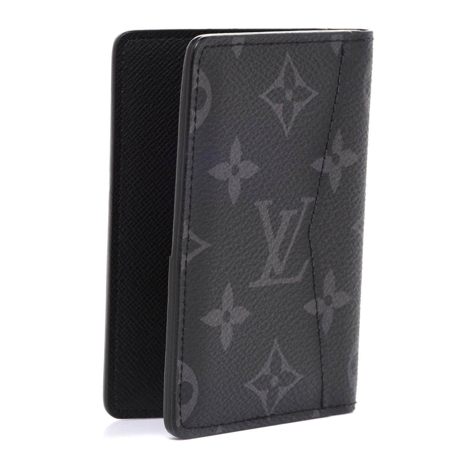 Louis Vuitton Monogram Eclipse Pocket Organizer NM 3 of 8