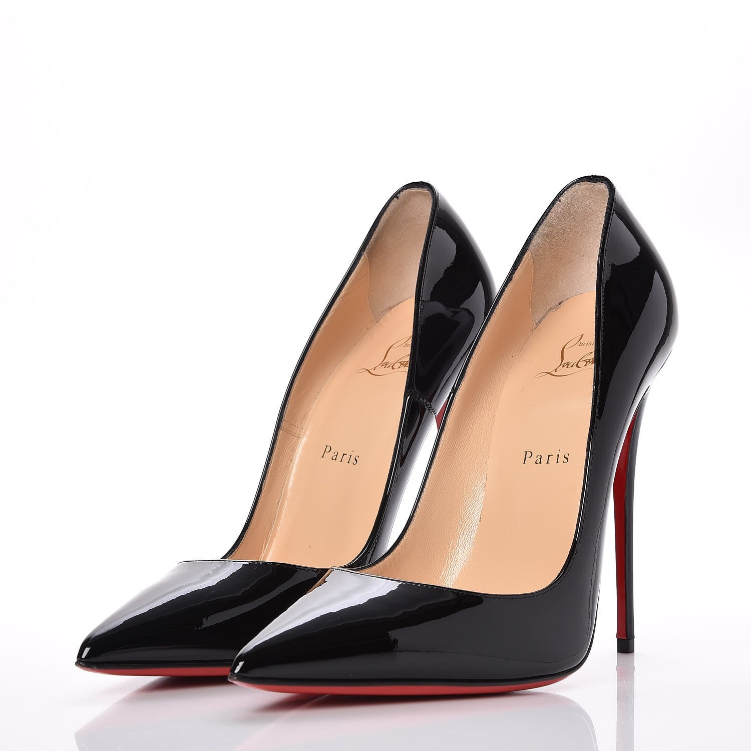Christian Louboutin Patent So Kate 120 Pumps 40 Black 3 of 7