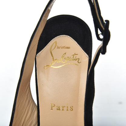 Christian Louboutin Veau Velours Tartarina 160 Pumps 39.5 Black 6 of 18