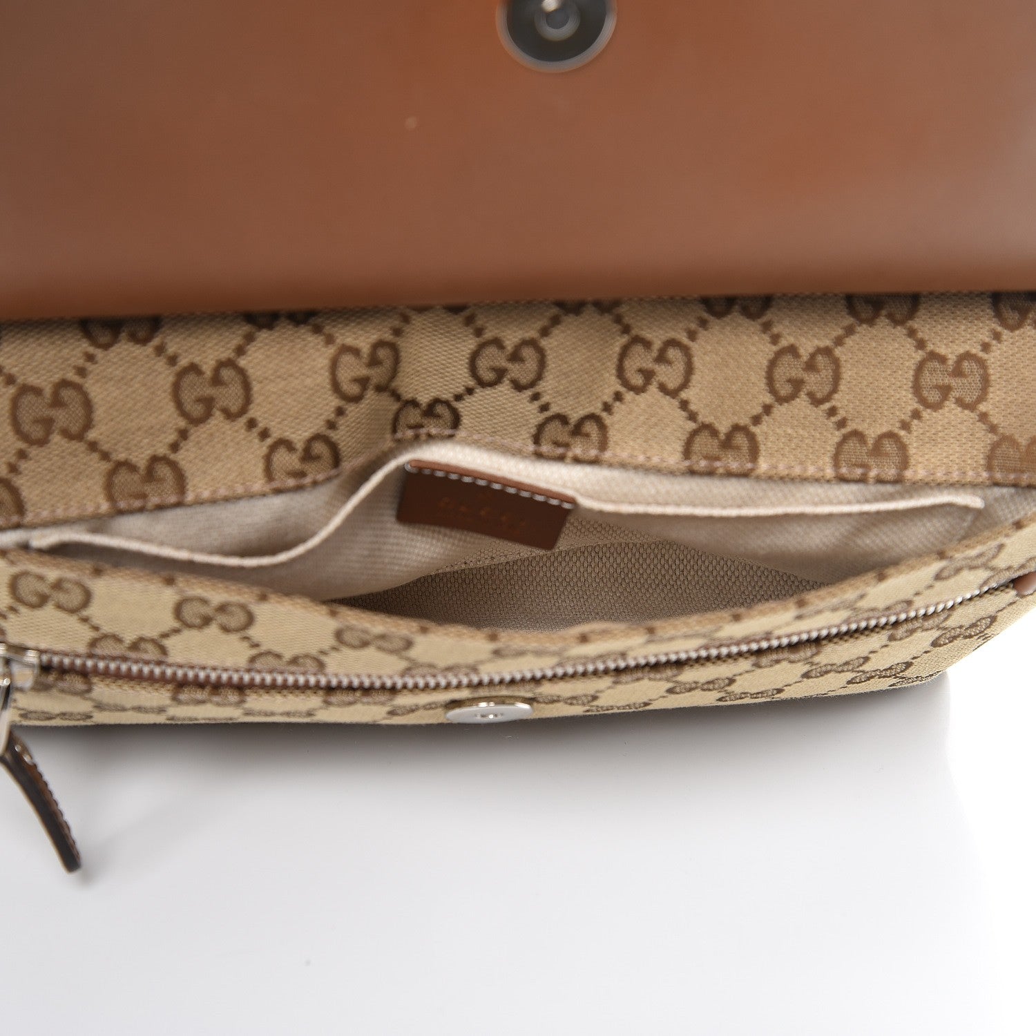 Gucci Monogram Belt Bag Brown 5 of 9