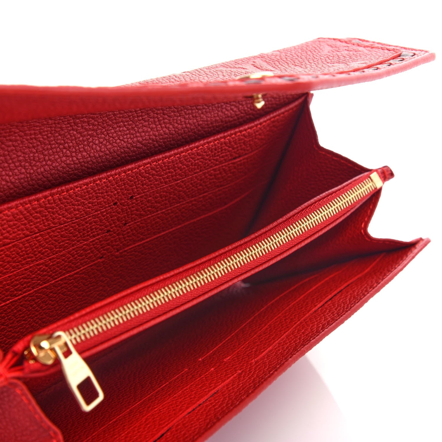 Louis Vuitton Empreinte Sarah Wallet Red Scarlet 5 of 7