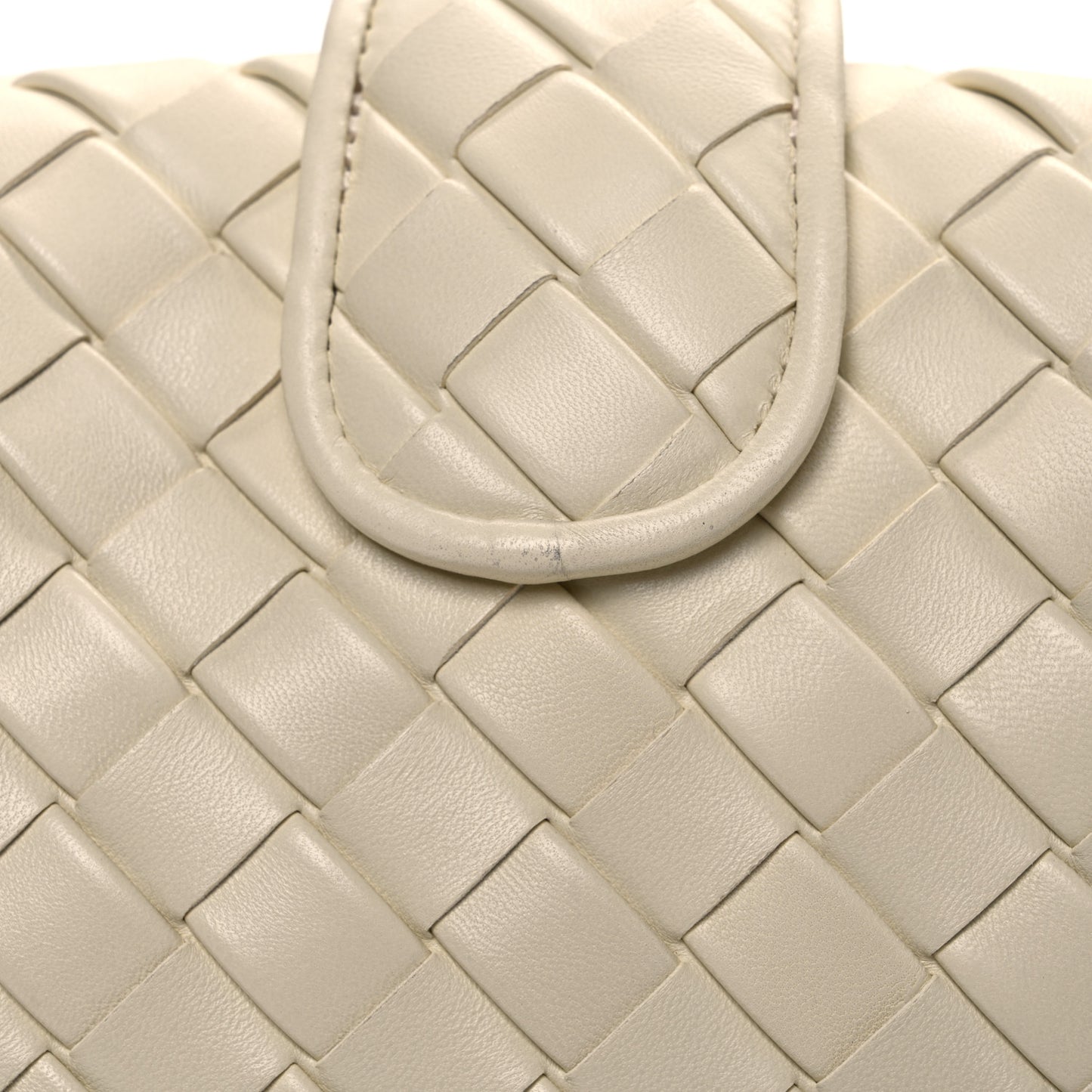 Nappa Intrecciato Small The Lauren 1980 Clutch With Chain String