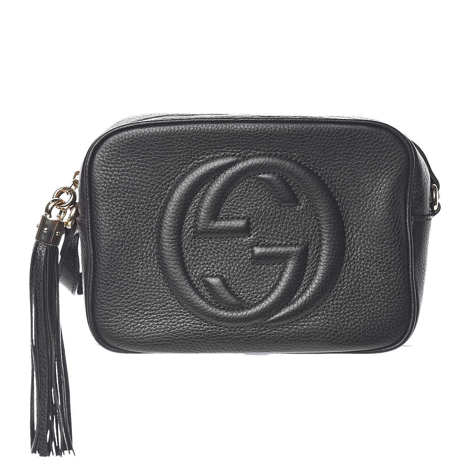 Gucci Pebbled Calfskin Small Soho Disco Bag Black 1 of 11