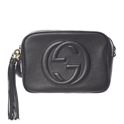 Gucci Pebbled Calfskin Small Soho Disco Bag Black 1 of 11