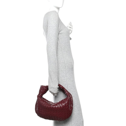 Bottega Veneta Nappa Intrecciato Teen Jodie Hobo Barolo 2 of 10