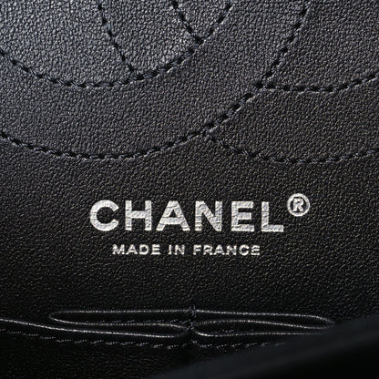 Chanel Patent Calfskin Quilted 2.55 Reissue 225 Flap So Black 7 of 9