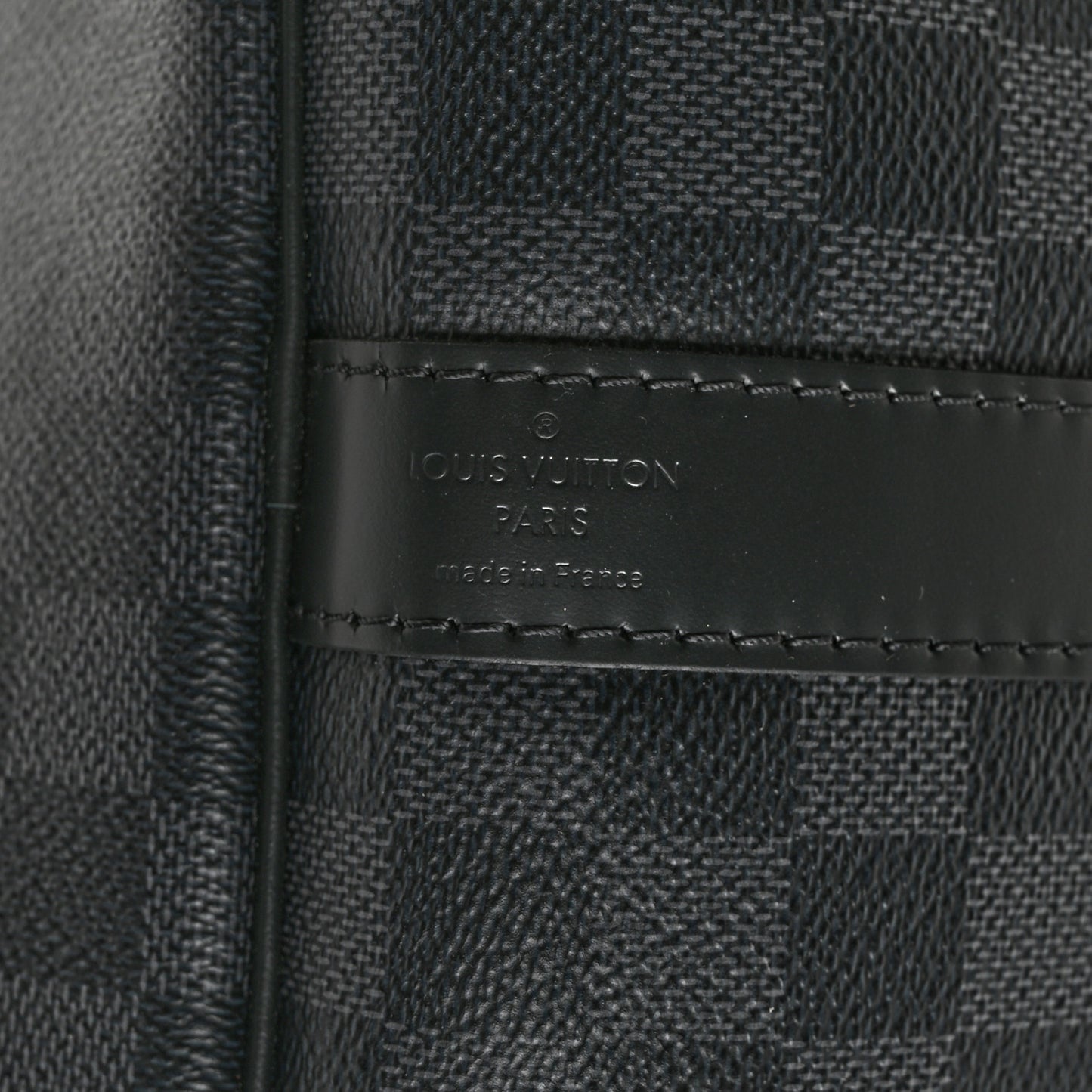 Damier Graphite Keepall Bandouliere 55